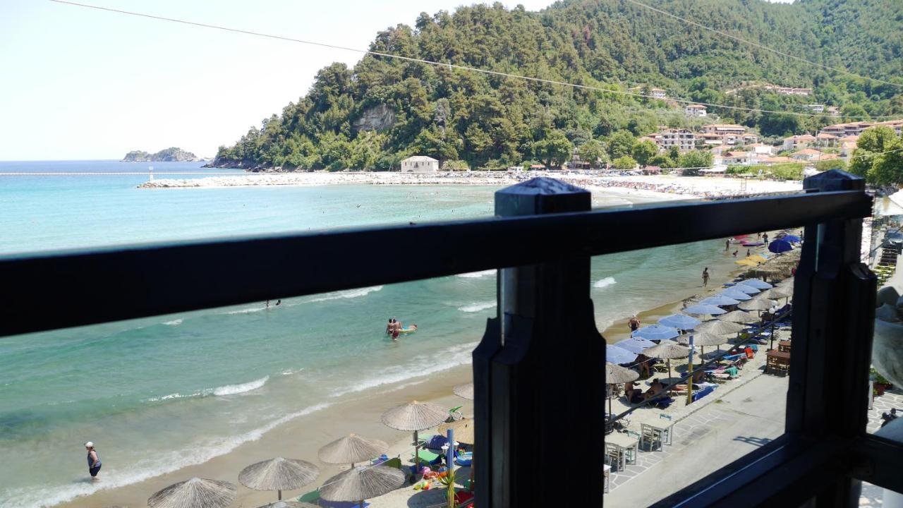 Blue Sea Beach Hotel Skala Potamia  Dış mekan fotoğraf